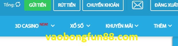 Rút tiền Fun88 chỉ trong vài phút đơn giản nhất 8 Thực hiện lệnh rút tiền FUN88