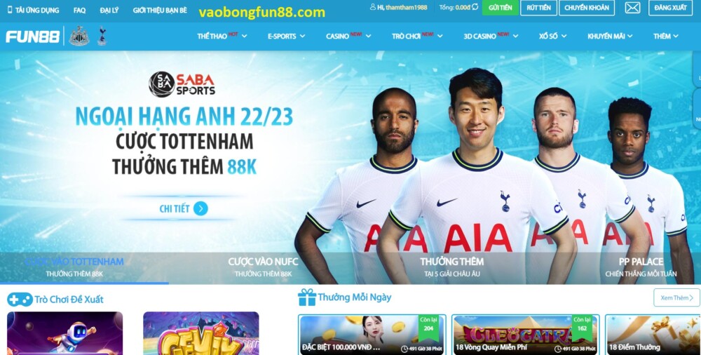 Chào mừng bạn đến với thiên đường giải trí FUN88