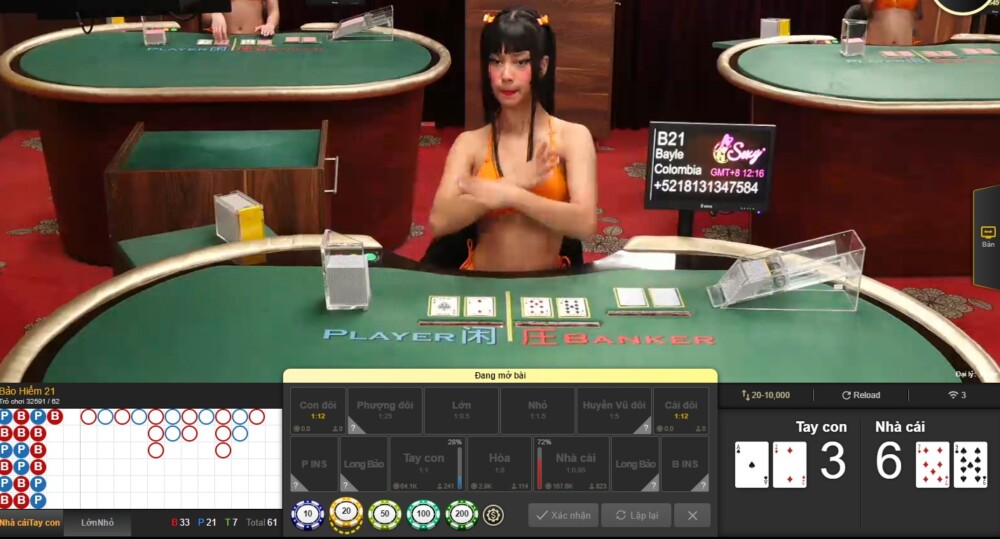 Dealer Baccarat FUN88 sexy
