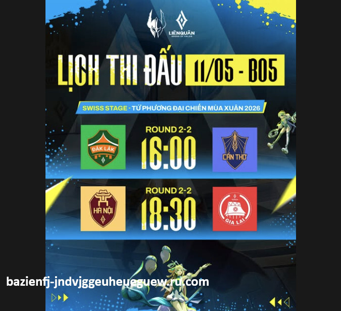 TRỰC TIẾP SWISS STAGE TỨ PHƯƠNG ĐẠI CHIẾN MÙA XUÂN 2026 NGÀY 11/05 5 Screenshot 2026 05 11 151805